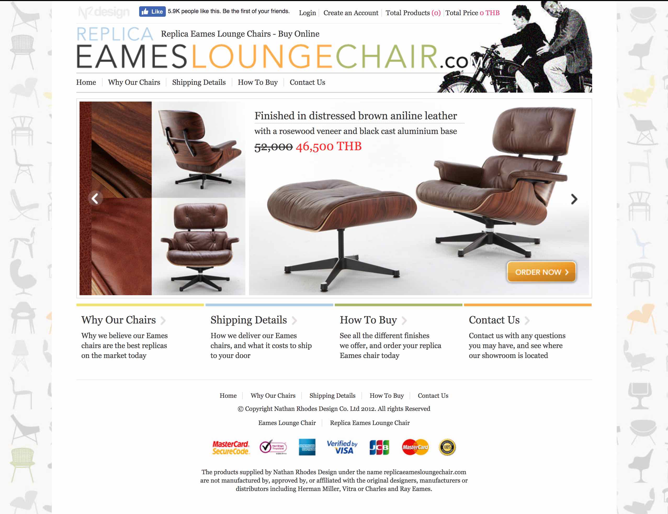 Eames Lounge Chair Image